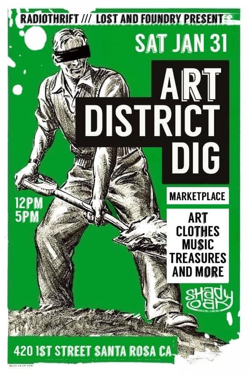 Sat!  (Jan 31st) Art District Dig